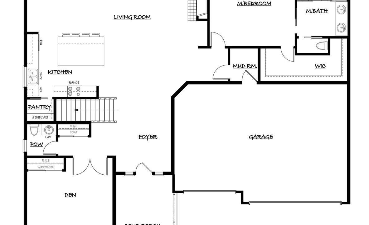 6835 Kyodi Ct SE - Main Floor Plan